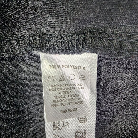 Mens Black Pullover Sweatshirt Oklahoma City Thunder NBA 1/4 Zip Long Sleeve M - Picture 6 of 10